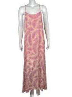 Show Me Your MuMu Blush Pink Satin Slip Maxi Dress